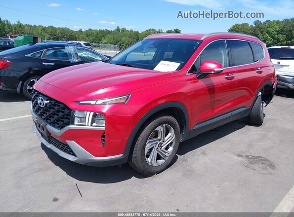 5NMS24AJ8PH568282 2023 HYUNDAI SANTA FE Red Vista tres cuartos delantera izquierda