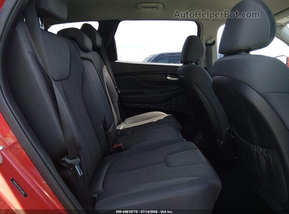 5NMS24AJ8PH568282 2023 HYUNDAI SANTA FE Red Vista de la etiqueta del VIN