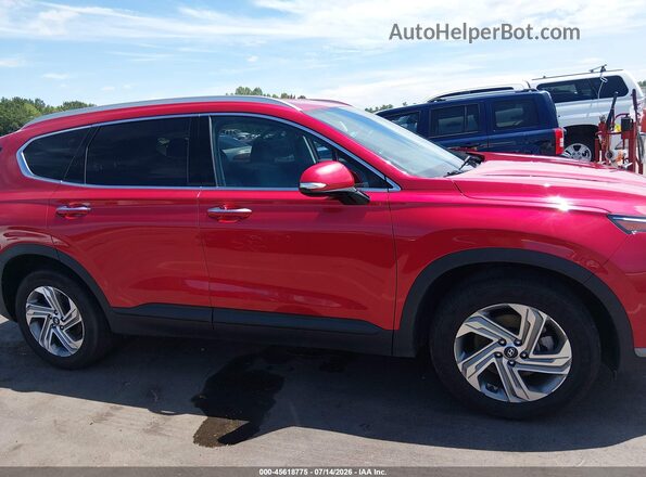 5NMS24AJ8PH568282 2023 HYUNDAI SANTA FE Red Vista interior trasera