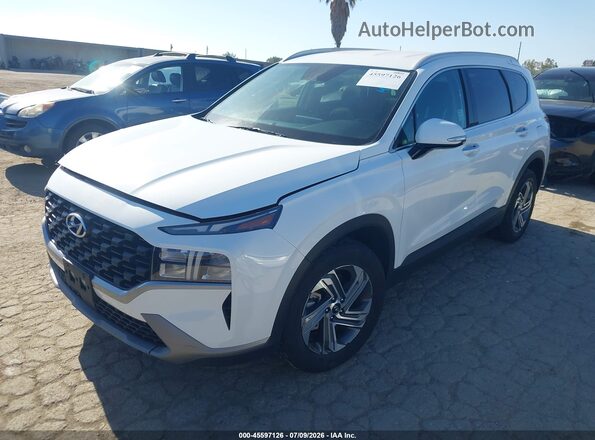 5NMS24AJ8PH606965 2023 HYUNDAI SANTA FE White Vista tres cuartos delantera izquierda