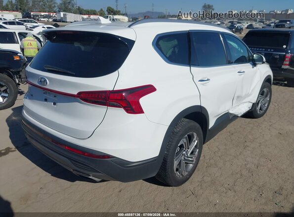 5NMS24AJ8PH606965 2023 HYUNDAI SANTA FE White Trasero derecho