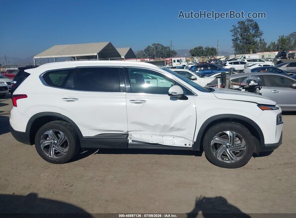 5NMS24AJ8PH606965 2023 HYUNDAI SANTA FE White Vista interior trasera