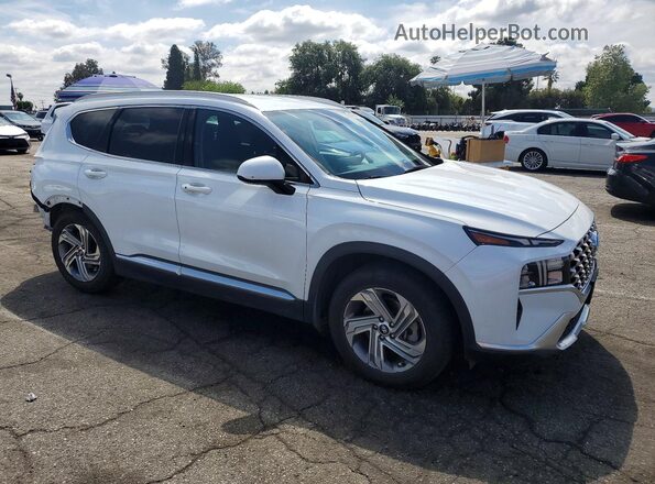 5NMS24AJ9MH331070 2021 HYUNDAI SANTA Белый Передняя правая четверть