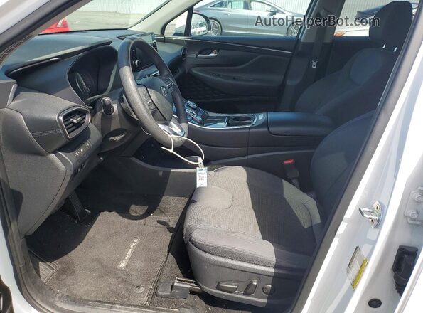 5NMS24AJ9MH331070 2021 HYUNDAI SANTA Белый Вид салона спереди
