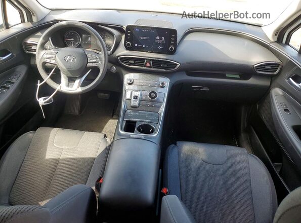 5NMS24AJ9MH331070 2021 HYUNDAI SANTA Белый Вид панели приборов