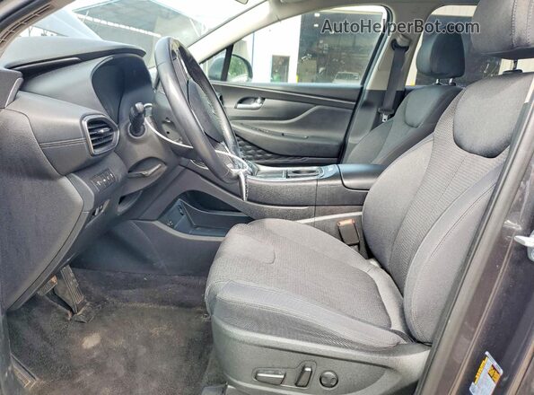 5NMS24AJ9PH569988 2023 HYUNDAI SANTA Угольный Вид салона спереди