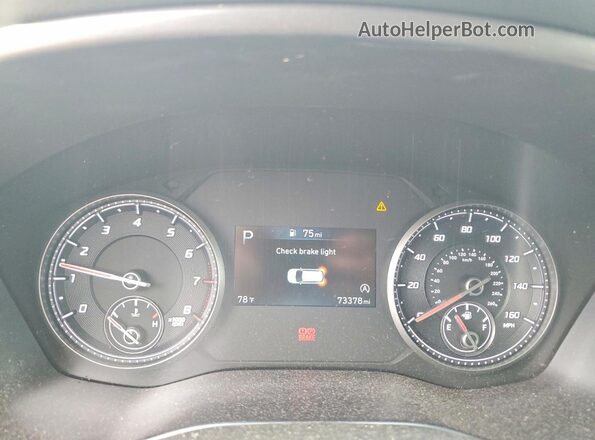 5NMS24AJ9PH569988 2023 HYUNDAI SANTA Угольный Вид щитка приборов