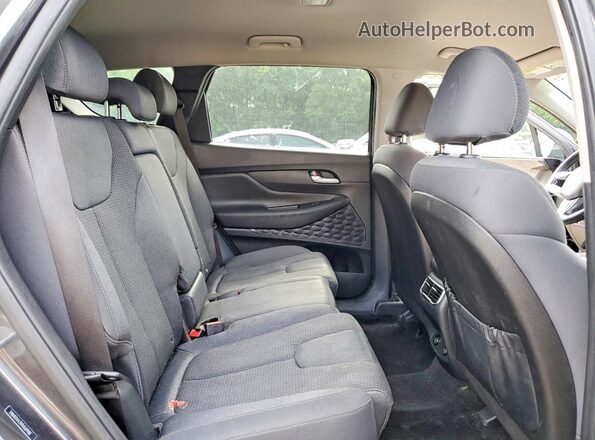 5NMS24AJ9PH569988 2023 HYUNDAI SANTA Угольный Вид задней части салона