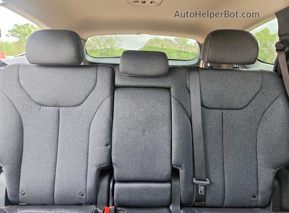 5NMS24AJ9PH630837 2023 HYUNDAI SANTA Gray Widok tylnych siedzeń