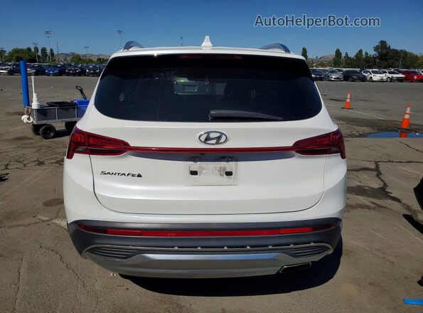 5NMS24AJXNH457987 2022 HYUNDAI SANTA White Rear view
