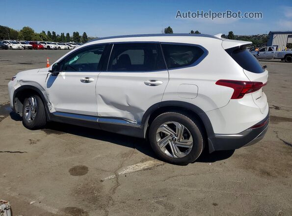 5NMS24AJXNH457987 2022 HYUNDAI SANTA White Rear left