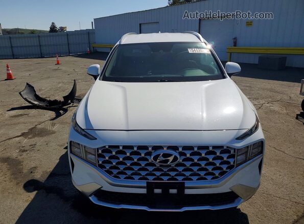 5NMS24AJXNH457987 2022 HYUNDAI SANTA White Front view