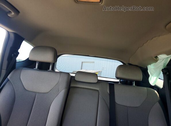 5NMS24AJXNH457987 2022 HYUNDAI SANTA White Rear seats view