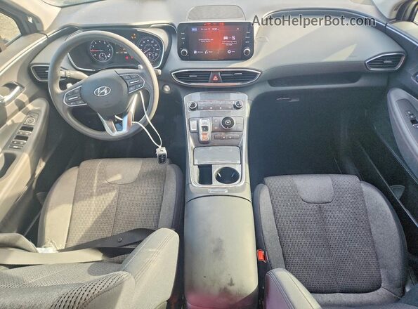 5NMS24AJXNH473901 2022 HYUNDAI SANTA Silver Вид панелі приладів