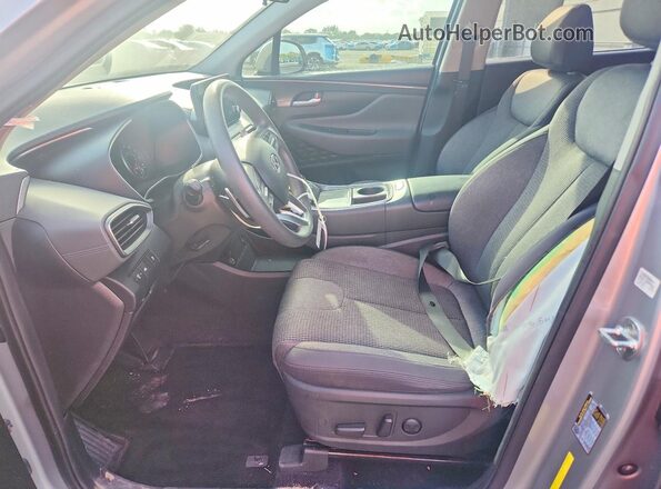 5NMS24AJXNH473901 2022 HYUNDAI SANTA Silver Вид салону спереду