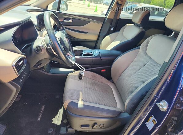 5NMS24AJXPH503563 2023 HYUNDAI SANTA Blue Widok wnętrza z przodu