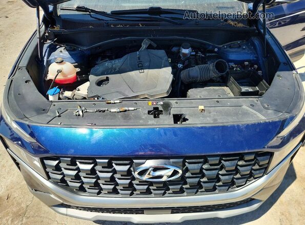 5NMS24AJXPH503563 2023 HYUNDAI SANTA Blue Widok komory silnika