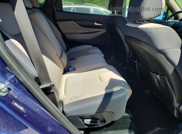5NMS24AJXPH503563 2023 HYUNDAI SANTA Blue Widok wnętrza z tyłu