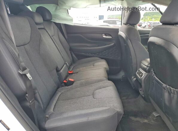 5NMS24AJXPH563293 2023 HYUNDAI SANTA White Սալոնի հետևի տեսք