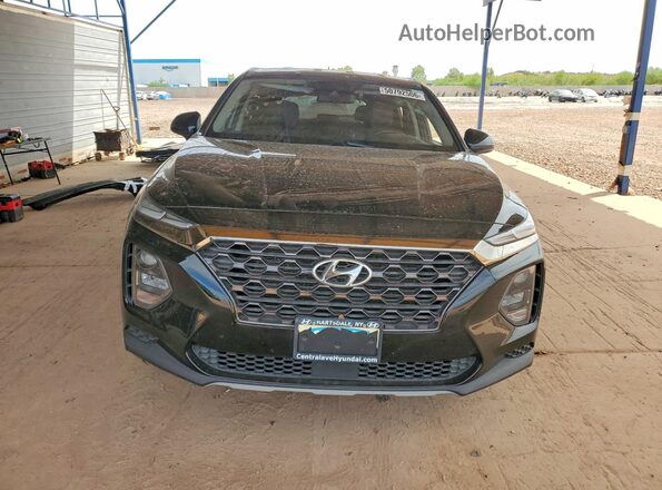 5NMS2CAD1KH033971 2019 HYUNDAI SANTA Black Widok z przodu