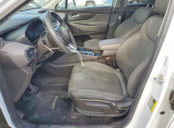 5NMS2CAD1KH129907 2019 HYUNDAI SANTA White Vista interior delantera