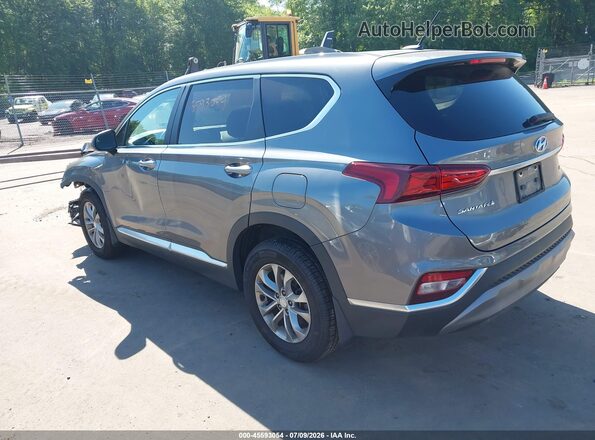 5NMS2CAD1LH155702 2020 HYUNDAI SANTA FE Gray Հետևի ձախ