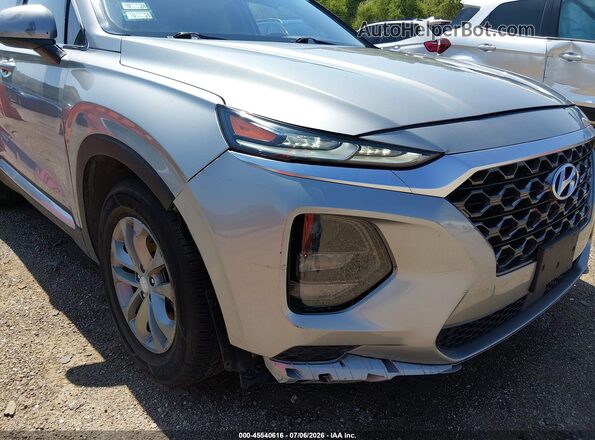 5NMS2CAD1LH221343 2020 HYUNDAI SANTA FE Silver Front view