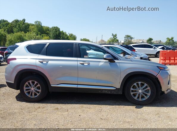 5NMS2CAD1LH221343 2020 HYUNDAI SANTA FE Silver Rear interior view