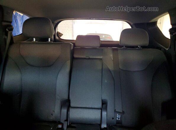 5NMS2CAD2KH002308 2019 HYUNDAI SANTA Gray Rear seats view