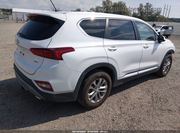 5NMS2CAD2KH031176 2019 HYUNDAI SANTA FE White Հետևի աջ