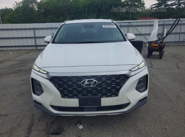5NMS2CAD2KH117331 2019 HYUNDAI SANTA White Front view