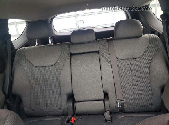 5NMS2CAD2KH117331 2019 HYUNDAI SANTA White Rear seats view