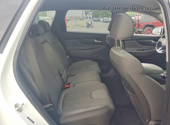 5NMS2CAD2KH117331 2019 HYUNDAI SANTA White Rear interior view