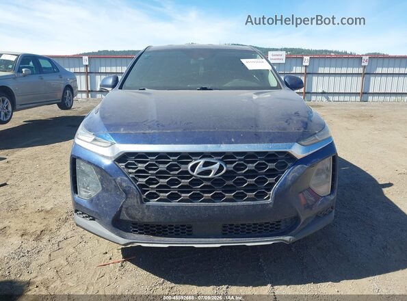 5NMS2CAD2KH119015 2019 HYUNDAI SANTA FE Dark Blue Widok deski rozdzielczej