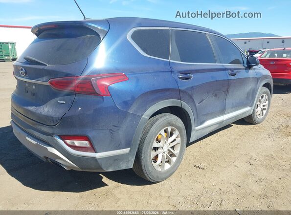 5NMS2CAD2KH119015 2019 HYUNDAI SANTA FE Dark Blue Tył prawy