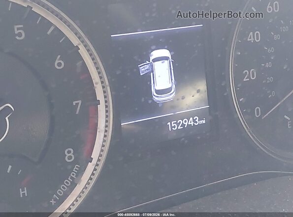 5NMS2CAD2KH119015 2019 HYUNDAI SANTA FE Dark Blue Widok wnętrza 360 stopni