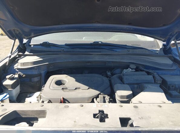 5NMS2CAD2KH119015 2019 HYUNDAI SANTA FE Dark Blue Widok z tyłu