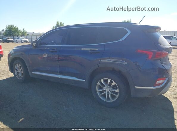 5NMS2CAD2KH119015 2019 HYUNDAI SANTA FE Dark Blue Widok wnętrza z tyłu