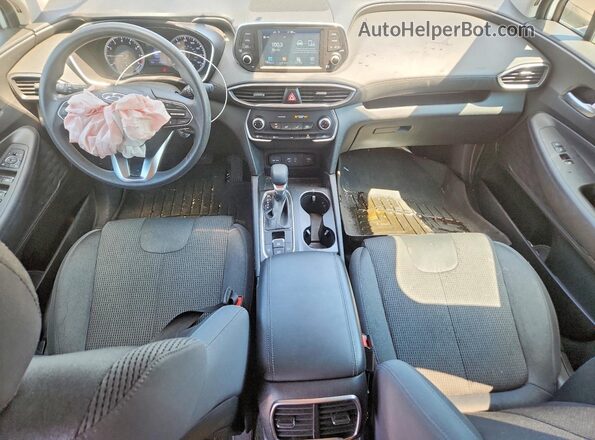 5NMS2CAD2LH155319 2020 HYUNDAI SANTA White Dashboard view