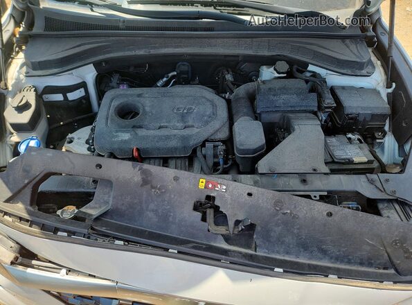 5NMS2CAD2LH155319 2020 HYUNDAI SANTA White Rear interior view