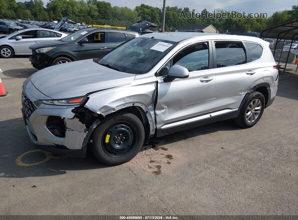 5NMS2CAD3KH006352 2019 HYUNDAI SANTA FE Серебряный Передняя левая четверть