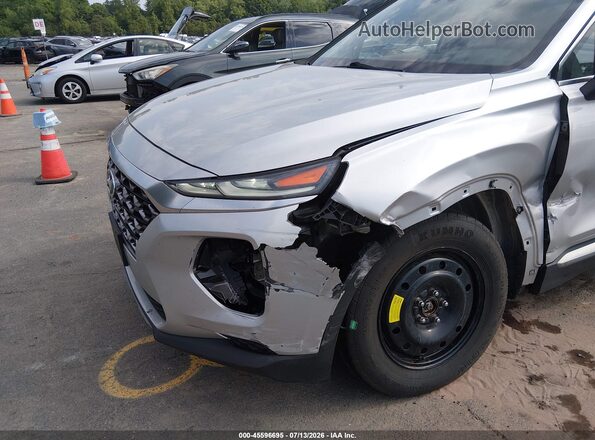 5NMS2CAD3KH006352 2019 HYUNDAI SANTA FE Серебряный Вид спереди
