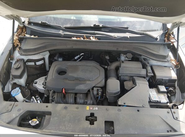 5NMS2CAD3KH006352 2019 HYUNDAI SANTA FE Серебряный Вид сзади