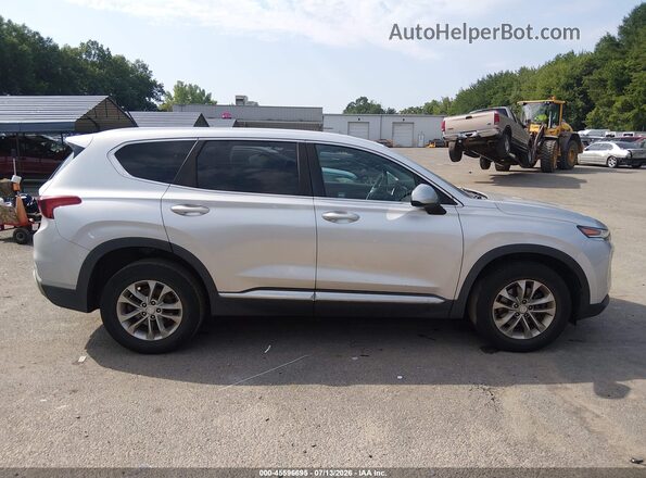 5NMS2CAD3KH006352 2019 HYUNDAI SANTA FE Серебряный Вид задней части салона
