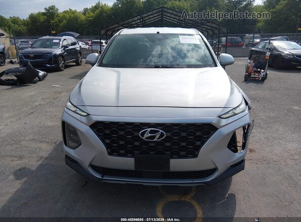 5NMS2CAD3KH006352 2019 HYUNDAI SANTA FE Серебряный Вид щитка приборов