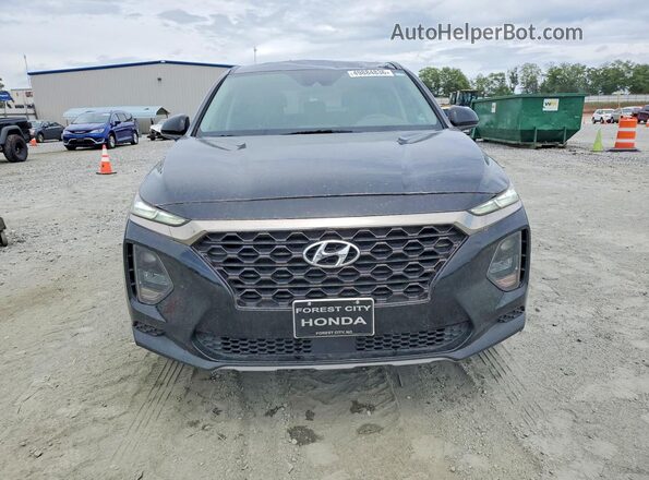 5NMS2CAD3KH017285 2019 HYUNDAI SANTA Black Front view