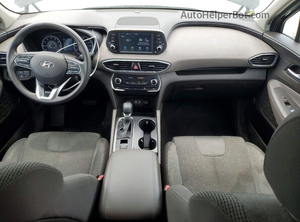 5NMS2CAD3KH017285 2019 HYUNDAI SANTA Black Dashboard view
