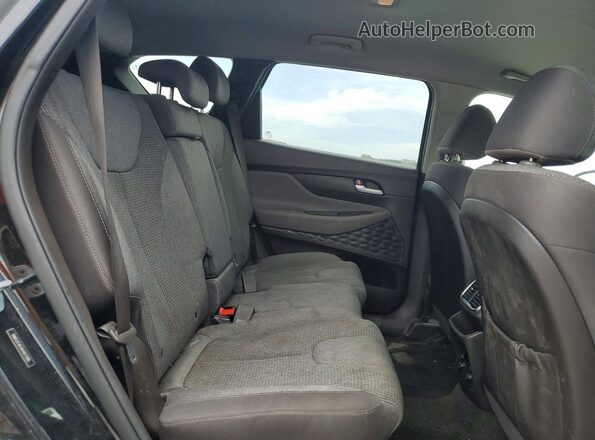 5NMS2CAD3KH017285 2019 HYUNDAI SANTA Black Rear interior view
