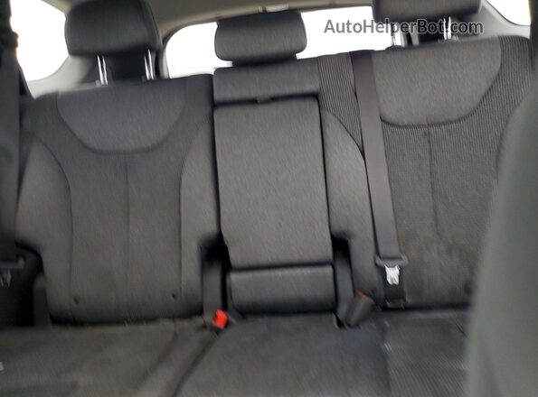 5NMS2CAD3KH017285 2019 HYUNDAI SANTA Black Rear seats view