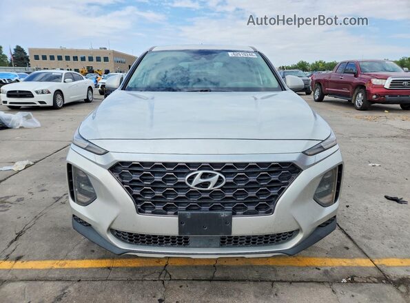 5NMS2CAD3KH119217 2019 HYUNDAI SANTA Silver წინა ხედი